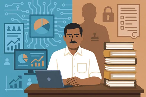 Bureaucracy modernises without change