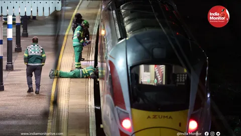 Nine people suffer life-threatening injuries in stabbing attack on UK train, 2 arrested