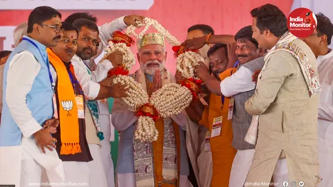 Modi in Katihar: ‘RJD, Congress Surrendered Before Extremists, Endangering Bihar’s Future’