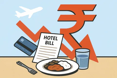 Living with a weaker rupee
