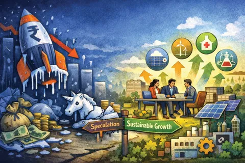 Startup correction, not a collapse