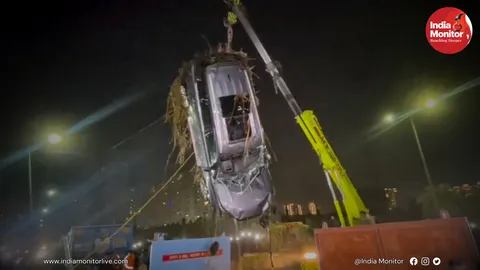 Noida techie death: Car pulled out of water-filled pit three days after fatal accident