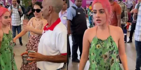 Urfi Javed Gets Into Verbal Spat With Man As Latter Objects To Her Outfit!