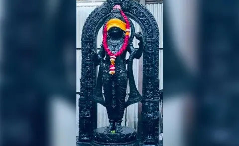 First Look Of Bhagwaan Ramji's Idol Revealed, Ahead Of Ayodhya's Temple Ceremony!!