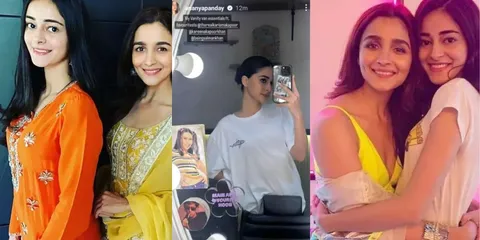 Ananya Panday Has Pictures Of These Famous Bollywood Celebs!