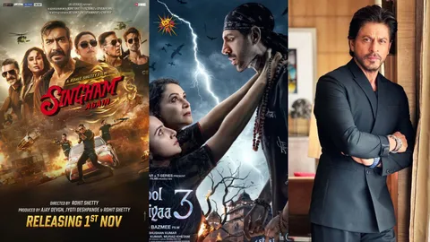 SRK Rises As Winner Between Bhool Bhulaiyaa 3 And Singham Again Clash