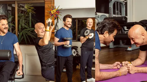 Anupam Kher is a Hindi medium boy who made his mark in Hollywood!’ - Anil Kapoor