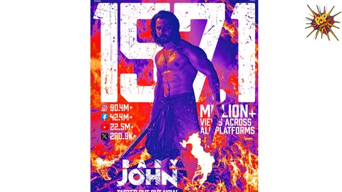 Taster Cut of Varun Dhawan starrer family entertainer - Baby John produced by Jio Studios, Atlee and Cine1 Studios, sets a Milestone! Records 157.1M views in just 24 hours