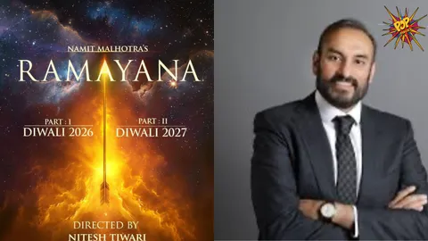 Namit Malhotra Announces the Release Date for India’s Biggest Film: Ramayana - Part One and Two! Releasing on Diwali of 2026 and 2027!