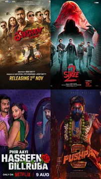 Top Sequels of the Year 2024: From Stree 2 To Singham Again