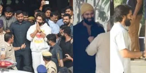 Watch: Vijay Deverakonda Hugs Allu Arjun After His Release From Jail!