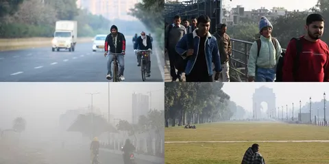 Delhi Temperature Drops To 4.9 Degrees: Cold Wave Alert!