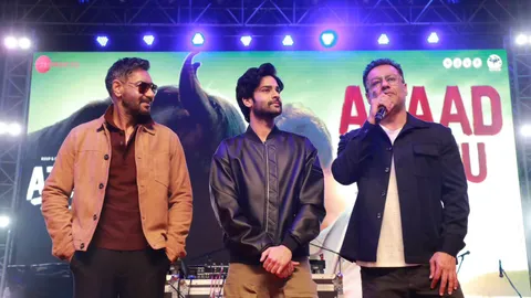 Azaad Hai Tu Title Track Witnesses One of the Biggest Song Launches of 2024!
