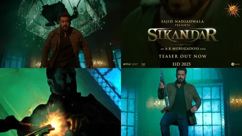 Sajid Nadiadwala’s Sikandar Breaks Records: Salman Khan’s Power-Packed Teaser Hits 48 Million Views in 24 Hours, Trends #1 on YouTube!
