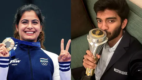 Manu Bhaker, D Gukesh Win Prestigious Dhyan Chand Khel Ratna Award