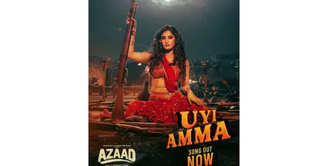 Brace Yourself as Rasha Thadani Sets the Stage on Fire with Her Moves in Uyi Amma from Azaad!