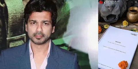 Nikhil Dwivedi shares a picture of the script of his next, Nagin! Says, Makar Sankranti & Finally..