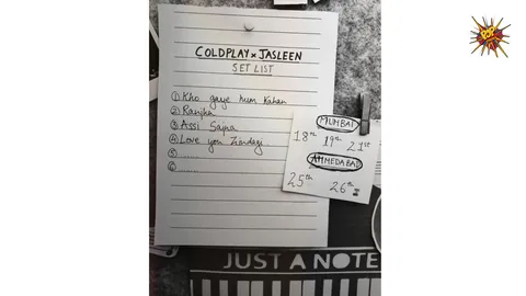 Jasleen Royal Reveals Set List for Coldplay Concert, Promising a Mesmerizing Musical Spectacle