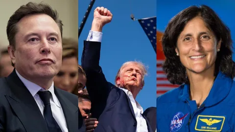 Trump Turns to Elon Musk to Help Bring Sunita Williams Home