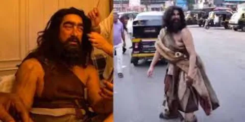 Watch: Aamir Khan Roams On Mumbai Streets Disguised As A ‘Caveman’