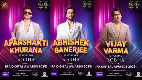 A Starry Night Awaits: Vijay Varma, Abhishek Banerjee & Aparshakti Khurana to Host Sobha Realty IIFA Digital Awards, Celebrating OTT’s Best!