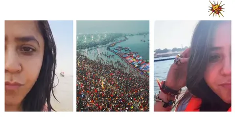 Ektaa R Kapoor Takes a Holy Dip at Maha Kumbh 2025 in Prayagraj, Shares a Glimpse!