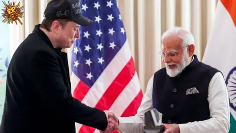 Musk Gifts PM Modi Heatshield Tile From SpaceX's Starship Test Flight
