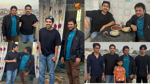 A Reel-to-Real Moment! A Day Out with Reel Nasir Shaikh, Adarsh Gourav, as He Kicks Off the Promotions for Superboys of Malegaon in Malegaon!