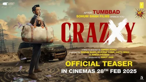 Witness a thriller like never before! Sohum Shah’s Crazxy trailer is unique, emotionally charged and chaotic craziness!