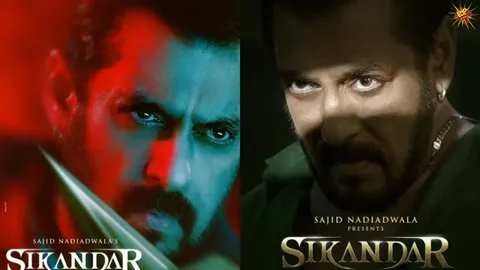 On Sajid Nadiadwala's Birthday, another fiery poster of Salman Khan from Sikandar is OUT NOW