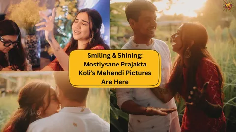 Smiling & Shining: Mostlysane Prajakta Koli’s Mehendi Pictures Are Here
