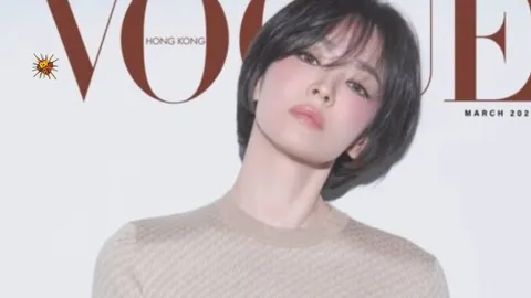 Song Hye Kyo Graces Vogue Hong Kong Cover with Stunning Photos