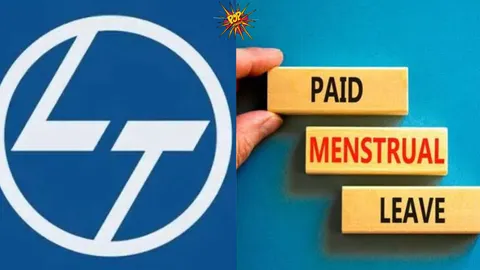 L&T Takes a Step for Women’s Wellness, Announces 1-Day Paid Menstrual Leave!