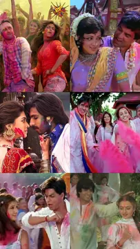Bollywood Movies which celebrated Holi