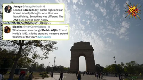 Delhi witnessed a breath of fresh air on March 15, 2025, recording its lowest AQI in three years with a remarkable 85