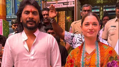 Tamannaah Bhatia Visits Peddamma Thalli Temple in Rs. 44,000 Kurta Set