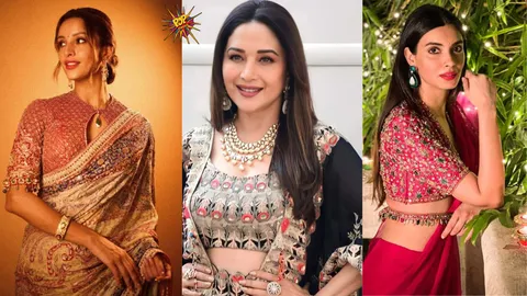 Madhuri Dixit, Diana Penty to Triptii Dimri: Opt for Mirror-Work, Embellishments, and All Things Glamour This Eid