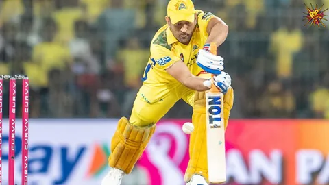 Internet criticized MS Dhoni For Batting At No. 9 For CSK Against RCB