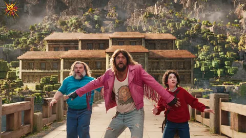 JACK BLACK TALKS ABOUT THE STORY AND HIS CHARACTER OF STEVE IN "A MINECRAFT MOVIE"