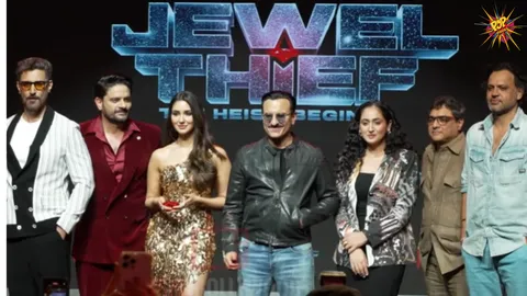 Nikita Dutta Shares Fun BTS from Jewel Thief Trailer Launch with Saif Ali Khan, Jaideep Ahlawat, Kunal Kapoor & Team