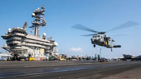 Military Build-up: USS Truman & Vinson Aircraft Carriers Rush to Iran's Doorstep Quickly