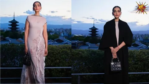 Sonam Kapoor Stuns in Dior at the Dior Autumn Show 2025 in Kyoto, Japan