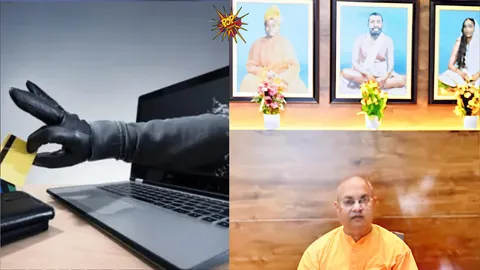 Monk Scammed of ₹2.5 Crore in 26-Day Shocking Cyberfraud Case