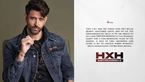 Two mega forces, Hrithik Roshan and Hombale Films, join hands for an Ambitious Pan-India Film!