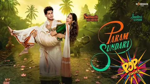 Janhvi Kapoor Stuns in Ethnic Look for Param Sundari, Co-Starring Sidharth Malhotra