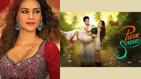 OG Param Sundari approves — Kriti Sanon cheers on the first look of Param Sundari!