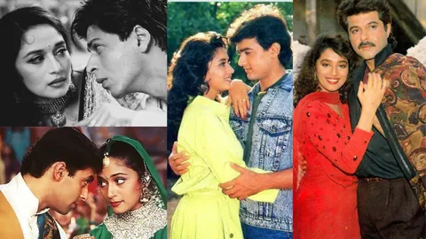 Shah Rukh Khan to Salman Khan: Madhuri Dixit and Her Best On-Screen Pairings