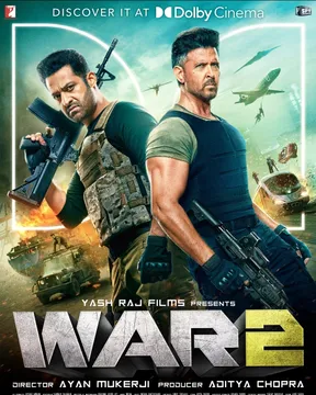 Yash Raj Films’ War 2 (Hindi & Telugu) will be the only Indian movie releasing across Dolby Cinema® screens in many countries on August 14th!