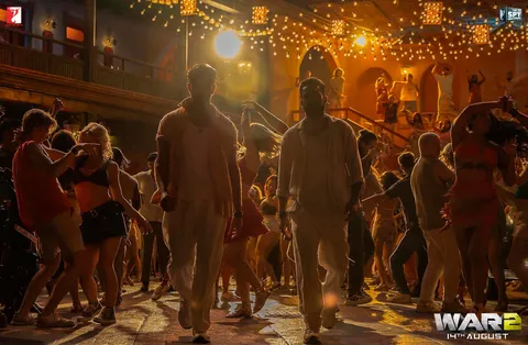 YRF announces Hrithik Roshan and NTR dance off in War 2 is only to be experienced on big screen, titled Janaabe Aali the song’s glimpse will be out tomorrow morning!