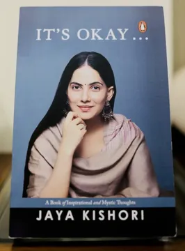Spiritual speaker Jaya Kishori turns author with her book It's Okay: I hope people feel peaceful after reading it